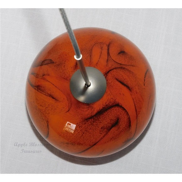 Besa Lighting 1XP-5658HB-SN Palla 5 12V Mini Pendant-Habanero Glass-Satin Nickel - Picture 6 of 7